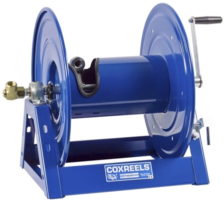 Coxreels 1125-4-200 Hand Crank Hose Reel, 200 Ft, 3000 PSI, No Hose