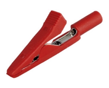 Hirschmann 930317-801 MA 1 Red Insulated Alligator Clip