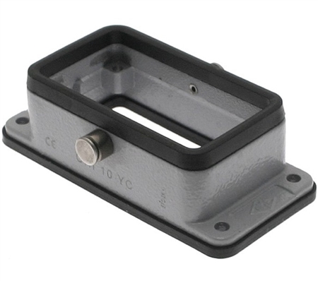 ILME CHI-10YC C-Type Bulkhead Mount Housing, 57.27, 2 Pegs