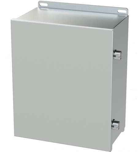 Saginaw SCE-12106CHNFSS Continuous Hinge Enclosure, 12.13